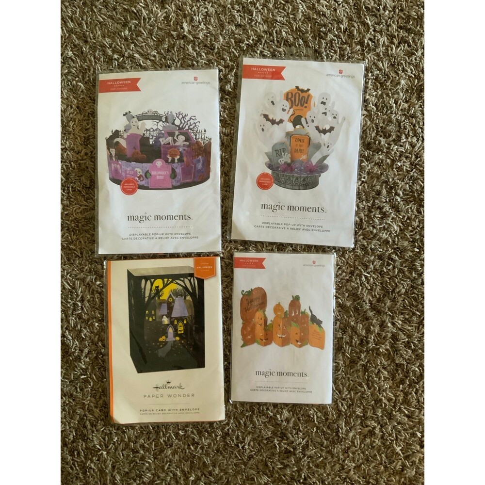 Pop-up Halloween cards